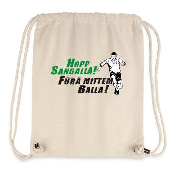 Hopp Sangallä ! Hopp St.Gallen - Stanley/Stella recycelter Gym Bag - Naturweiß - Vorne