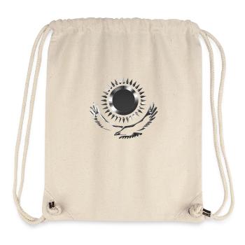 Kazakhstan Eagle steppe eagle silver flag flag - Stanley/Stella Recycled Gym Bag - natural - Front