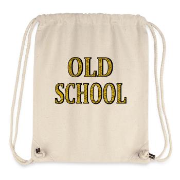 Old school - Stanley/Stella recycelter Gym Bag - Naturweiß - Vorne