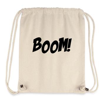 BOOM - Stanley/Stella recycelter Gym Bag - Naturweiß - Vorne