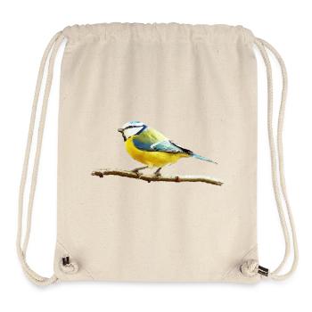 Meise - Stanley/Stella recycelter Gym Bag - Naturweiß - Vorne
