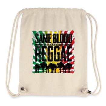 Same Blood, Different Roots Design - Stanley/Stella recycelter Gym Bag - Naturweiß - Vorne
