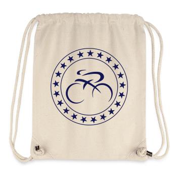 Cycling - Sac à cordon recyclé Stanley/Stella - blanc naturel - Devant
