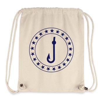 Fishing - Stanley/Stella recycelter Gym Bag - Naturweiß - Vorne