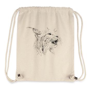 Luchs - Stanley/Stella recycelter Gym Bag - Naturweiß - Vorne