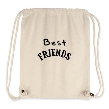 Best friends - Stanley/Stella Recycled Gym Bag - natural - Front