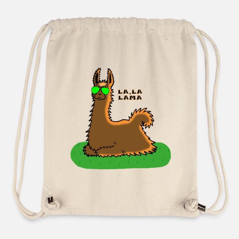 lama - Sac à cordon recyclé Stanley/Stella - blanc naturel