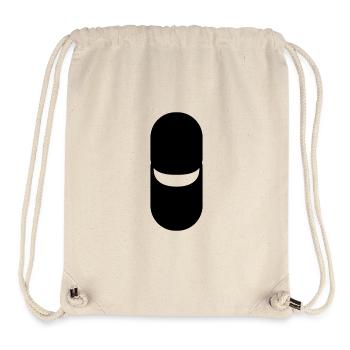 Pill - Icon - Stanley/Stella recycelter Gym Bag - Naturweiß - Vorne