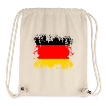 Deutschland Deutschland Deutschland - Stanley/Stella recycelter Gym Bag - Naturweiß - Vorne