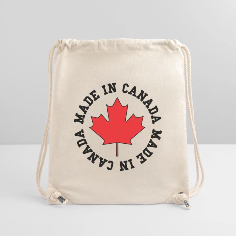 Made in Canada – Ahornblatt Statement Stanley/Stella recycelter Gym Bag
