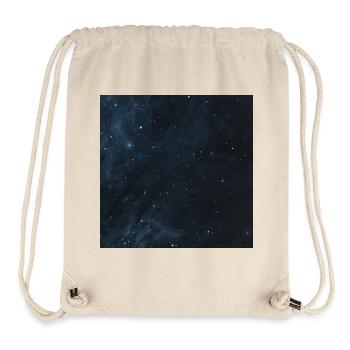 Sternenhimmel Muster - Stanley/Stella recycelter Gym Bag - Naturweiß - Vorne