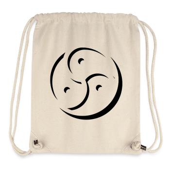 Triskele - Stanley/Stella recycelter Gym Bag - Naturweiß - Vorne