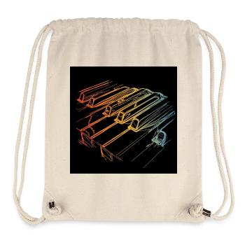 Klavier - Stanley/Stella recycelter Gym Bag - Naturweiß - Vorne