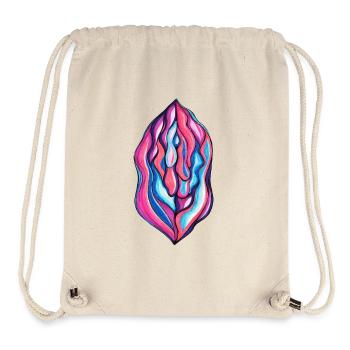 Vulva dripping - Stanley/Stella Recycled Gym Bag - natural - Front