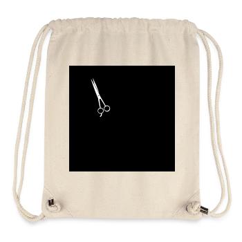 Friseur Schere - Stanley/Stella recycelter Gym Bag - Naturweiß - Vorne