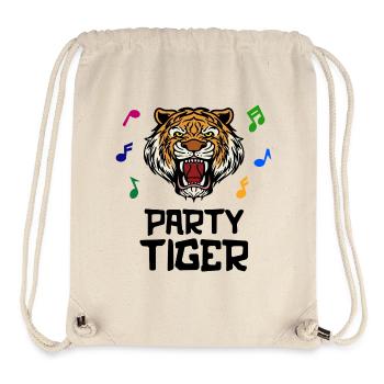 Party animals partying drinking getting drunk - Stanley/Stella Recycled Gym Bag - natural - Front