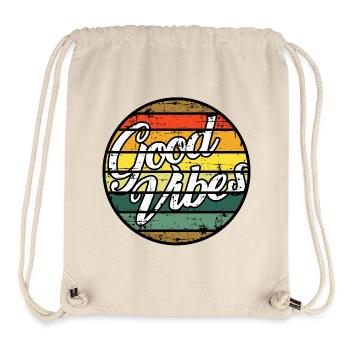 Retro Vintage Feel Good - Stanley/Stella Recycled Gym Bag - natural - Front