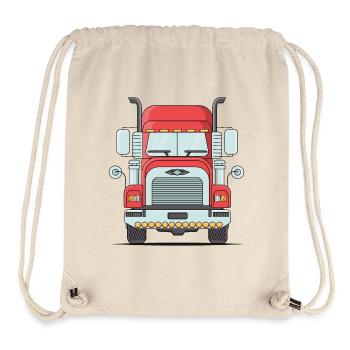 American Truck Laster - Stanley/Stella recycelter Gym Bag - Naturweiß - Vorne