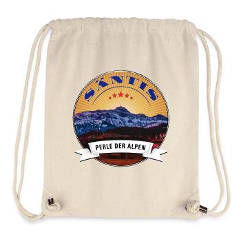 Säntis Perle der Alpen - Stanley/Stella recycelter Gym Bag - Naturweiß - Vorne