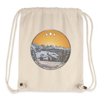 Churfirsten Toggenburg Switzerland - Stanley/Stella recycelter Gym Bag - Naturweiß - Vorne