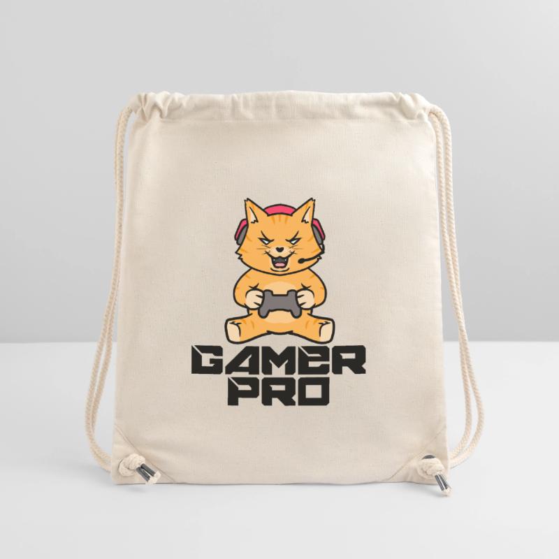 Gamer Zocker Headset Controller Videogames Stanley/Stella Recycled Gym Bag