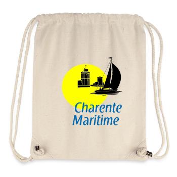 Charente-Maritime - Stanley/Stella Recycled Gym Bag - natural - Front