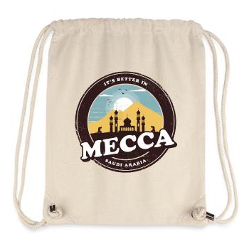 Mecca Saudi Arabia Mosque Design - Stanley/Stella Recycled Gym Bag - natural - Front