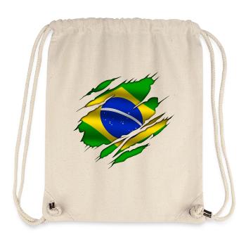 Brasil - Brazil - Stanley/Stella Recycled Gym Bag - natural - Front