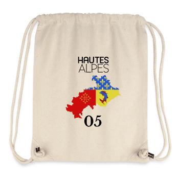 Hautes-Alpes - Stanley/Stella Recycled Gym Bag - natural - Front