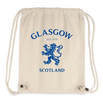 GLASGOW Schottland, Écosse - Sac à cordon recyclé Stanley/Stella - blanc naturel - Devant