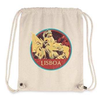 Lisbon Portugal, augusta street - Stanley/Stella Recycled Gym Bag - natural - Front