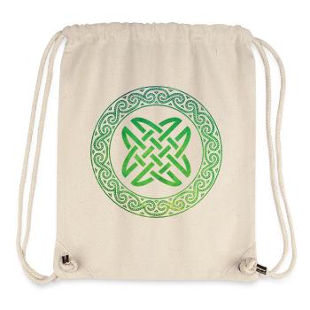 Celtic Knot - Stanley/Stella recycelter Gym Bag - Naturweiß - Vorne