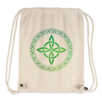 Celtic Knot - Stanley/Stella recycelter Gym Bag - Naturweiß - Vorne