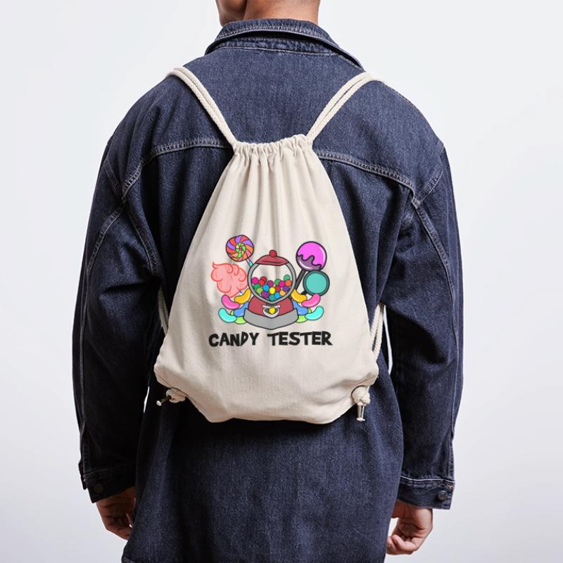 Candy Sweets Statement Dessert Snacking Stanley/Stella Recycled Gym Bag