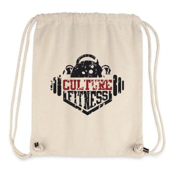 Fitness Culture - Stanley/Stella Recycled Gym Bag - natural - Front