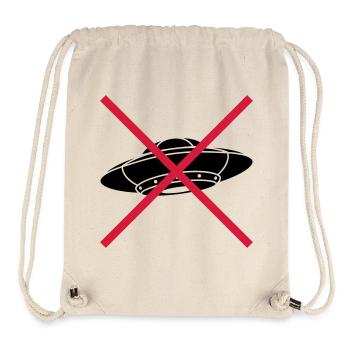 No UFOs Forbidden Shield - Stanley/Stella Recycled Gym Bag - natural - Front