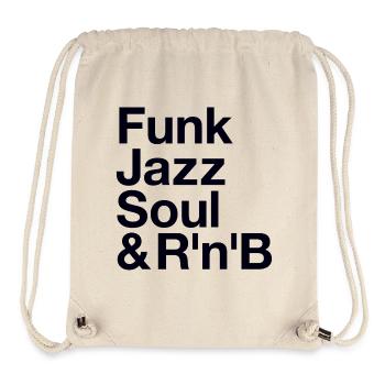 Funk Jazz Soul Music Musik - Stanley/Stella Recycled Gym Bag - natural - Front