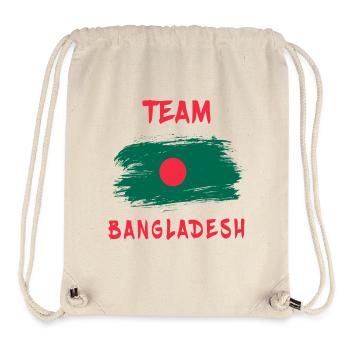 Team Bangladesh flags design - Stanley/Stella Recycled Gym Bag - natural - Front