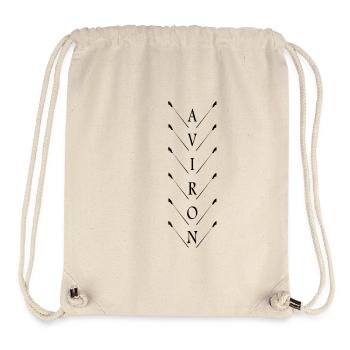 Aviron - Sac à cordon recyclé Stanley/Stella - blanc naturel - Devant
