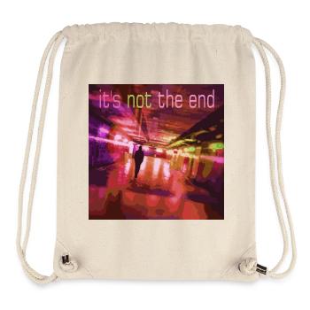 Neon trail It's not the end - Stanley/Stella Recycled Gym Bag - natural - Front
