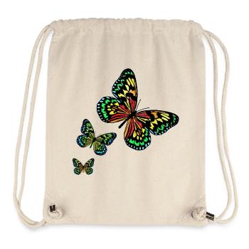 3 butterflies R6Z - Stanley/Stella Recycled Gym Bag - natural - Front