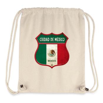 Mexiko Stadt Wappen Design - Stanley/Stella recycelter Gym Bag - Naturweiß - Vorne