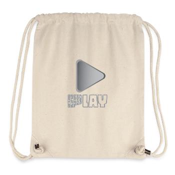 Spielen - Stanley/Stella recycelter Gym Bag - Naturweiß - Vorne