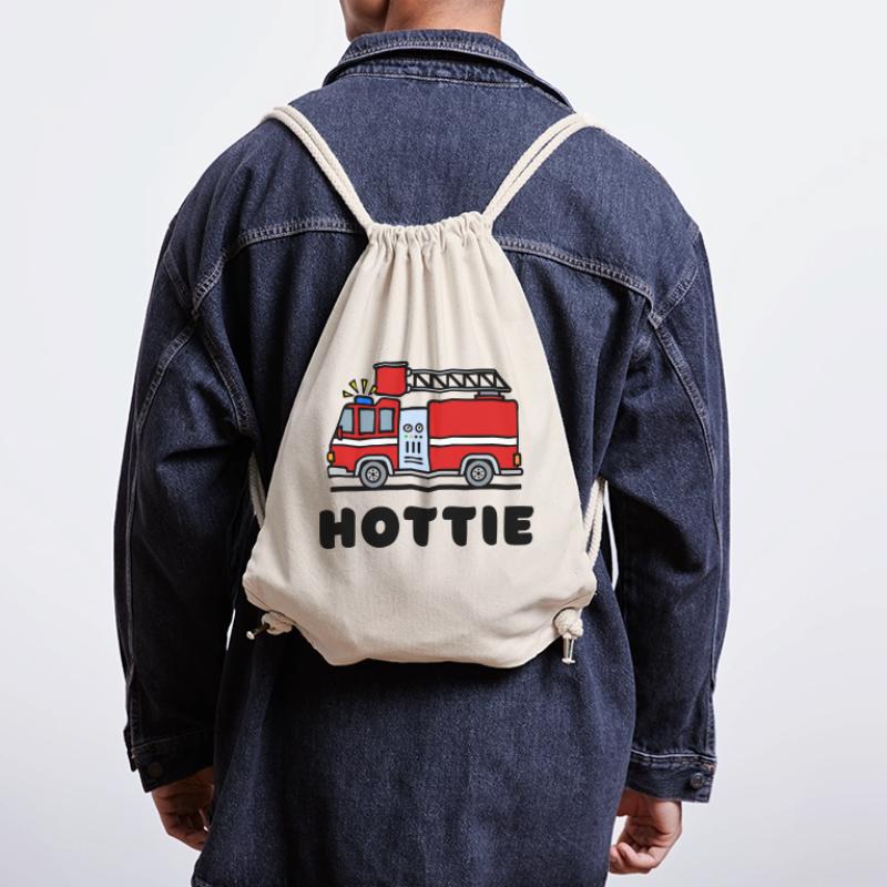 Fire brigade fire engine fire protection slogan Stanley/Stella Recycled Gym Bag