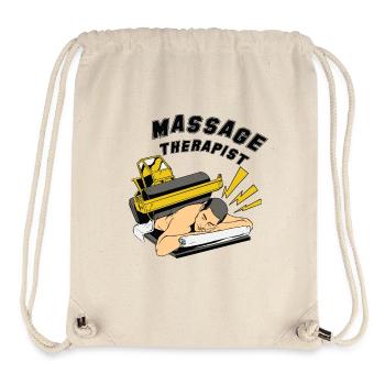 massage therapist - Stanley/Stella Recycled Gym Bag - natural - Front