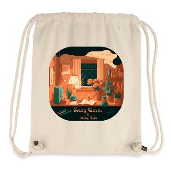 Keep Calm - Stanley/Stella recycelter Gym Bag - Naturweiß - Vorne