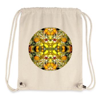 Nature Mandala Éponge Sous-marine - Sac à cordon recyclé Stanley/Stella - blanc naturel - Devant