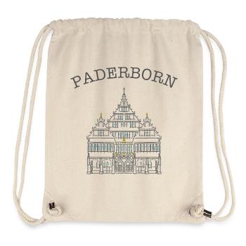 Paderborn, Historic Town Hall, Germany - Stanley/Stella Recycled Gym Bag - natural - Front