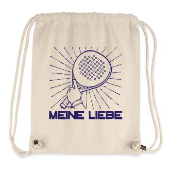 Padelspiel Racket Padel Sportart Spieler Statement - Stanley/Stella recycelter Gym Bag - Naturweiß - Vorne