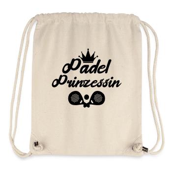 Sportart Racket Padel Statement Spieler Padelspiel - Stanley/Stella recycelter Gym Bag - Naturweiß - Vorne